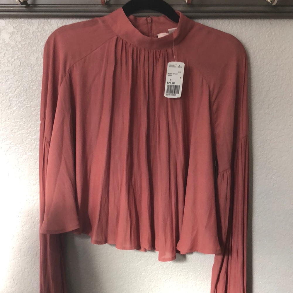 NWT M Rust Forever 21 Blouse
